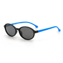 Children Oval Silicone Sunglasses - LuxSable