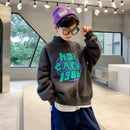 Boys Plus Fleece Sweater Autumn And Winter Clothes - LuxSable