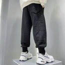 Fashionable New Buckle Boy Casual Pants Sports - LuxSable