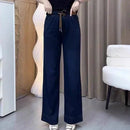 Womens Washed Denim Jeans