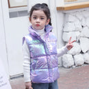 Down Cotton Vest Autumn And Winter Waistcoat Winter Clothing Children - LuxSable