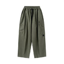 Drawstring, Straight-leg, Loose-fit, Oversized Casual Pants For Couples - LuxSable